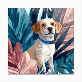 Dog Painting 2 Canvas Print