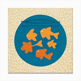 Goldfish Bowl Canvas Print