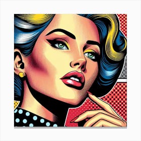 Pop Pop Art Canvas Print