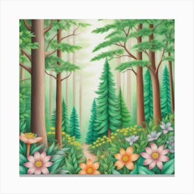 Forest Canvas Print