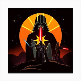 Star Wars dawn Canvas Print