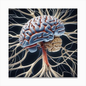 Brain And Nerves 29 Canvas Print