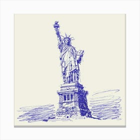 A Usa Hand Drawn Sketch Illustration 1720362545 3 Canvas Print