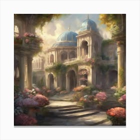 Fairytale Garden 1 Canvas Print