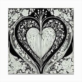 Heart Of Gold 15 Canvas Print