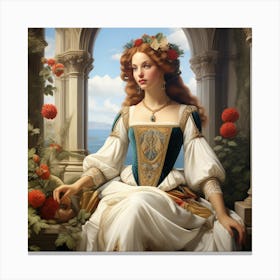 Renaissance Style Canvas Print