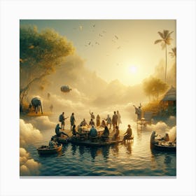 'Sunrise' 1 Canvas Print