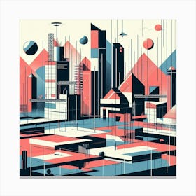 Cityscape 1 Canvas Print