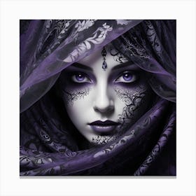 Gothic Beauty 2 Canvas Print