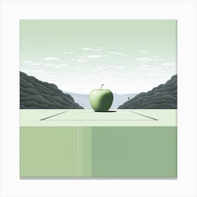 Green Apple Canvas Print