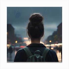 Traversing Tomorrow's Path Canvas Print