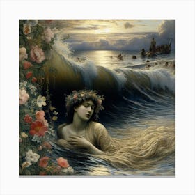 Mermaid 25 Canvas Print