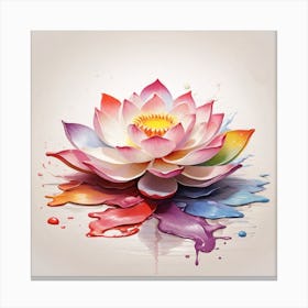 Lotus Flower 31 Canvas Print