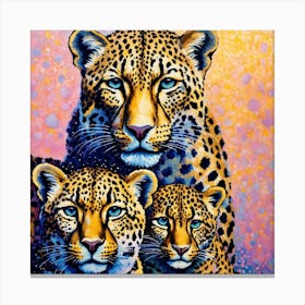 Leopards Canvas Print