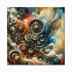 Abstract Painting 1 Canvas Print