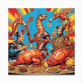 Chinese Food Canvas Print