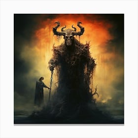 Demon Canvas Print