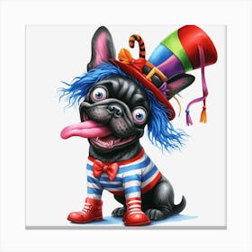 Clown Dog Lienzo