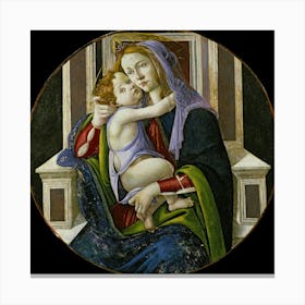 Sandro Botticelli Madonna And Child 3 Canvas Print