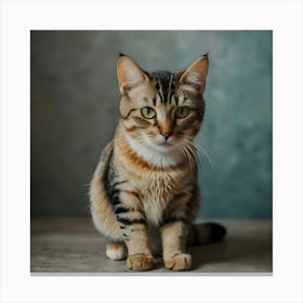 Portrait Of A Cat 1 Canvas Print