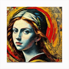 Virgin Mary Canvas Print