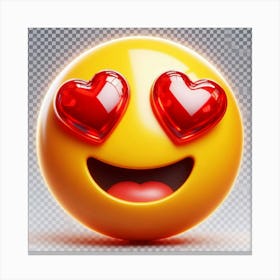 Heart Emoji 1 Canvas Print