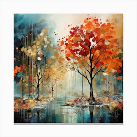 Autumn Trees 1 Canvas Print