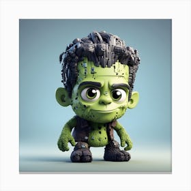 Baby Frankenstein 4 Canvas Print