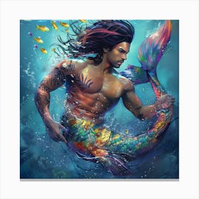 Mystical Mermaid Canvas Print