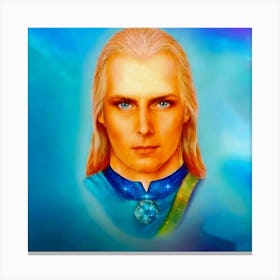 Ashtar Sheran Spaceship Commander In The Star Canvas Print