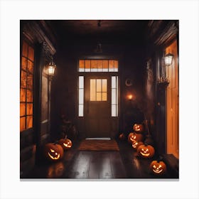 Halloween Stock Videos & Royalty-Free Footage Canvas Print