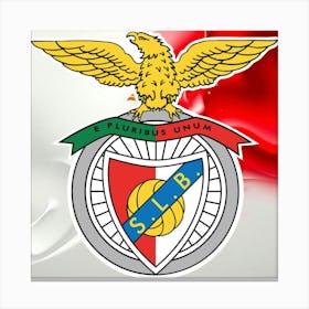 S.L. Benfica Logo Wall Art 1 Canvas Print