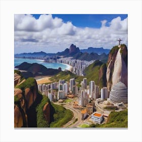 Rio De Janeiro beautiful place 1 Canvas Print