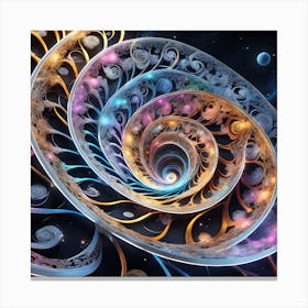 Spiral Spiral Spiral Canvas Print