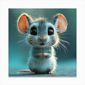 Cute Mouse 19 Canvas Print