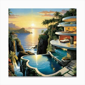 Cliff House 2 Canvas Print