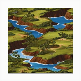 Hawaiian Landscape 13 Canvas Print