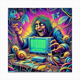 Psychedelic Art 27 Canvas Print