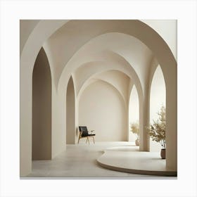 Arched Hallway 12 Canvas Print