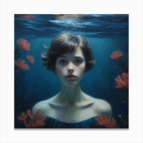 Underwater Canvas Print