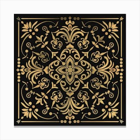 A Decorative Motif Vector Design Illustration 1718803365 2 Canvas Print