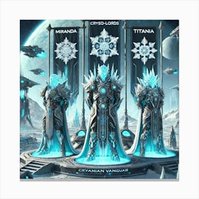 Cryo Lords Canvas Print