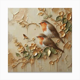 Robins Canvas Print