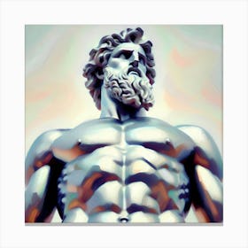 Greek God Clossus -Painting Canvas Print