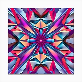 Abstract Fractal Pattern 1 Canvas Print