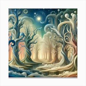 Fantasy Forest 9 Canvas Print