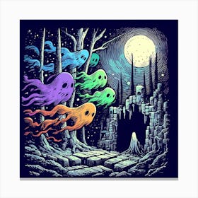 Ethereal Encounter Canvas Print