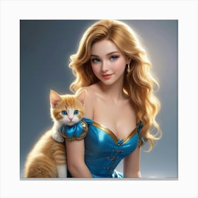 Cinderella 155 Canvas Print