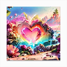 Heart Of The Forest Canvas Print