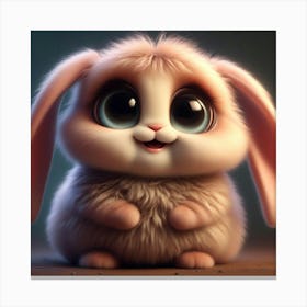 Cute Bunny Canvas Print